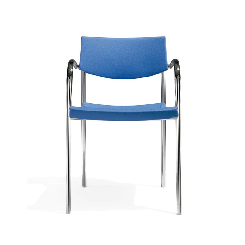 Klic, Chaise en métal, empilable, pour la conférence et salle de réunion
