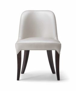 ALYSON SIDE CHAIR 048 S, Chaise sinueuse et accueillante