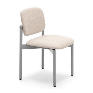 Cosmo 06411, Chaise empilable en bois massif, rembourr�e