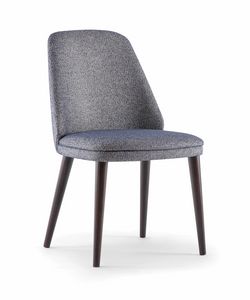 MEG SIDE CHAIR 071 S, Chaise de restaurant confortable et raffine