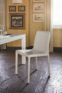MARSIGLIA SE607, Chaise rembourre moderne adapt pour bar et salles  manger