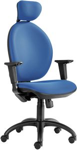 Hera SY-CPL avec repose-tte, Chaise de bureau rembourre avec appui-tte rglable