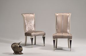 JUSTINE chaise 8361S, Chaise rembourre, style classique, htre, dossier haut