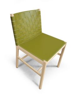 ART. 0021-IMB JULIE, Chaise design minimal avec sige rembourr