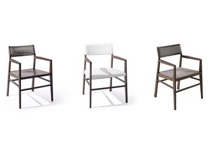 Aruba chaise avec bras, Chaise avec accoudoirs, design simple, personnalisables