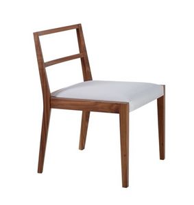 Pourparler chair 01, Chaise en bois avec lattes en arrire, pour les restaurants