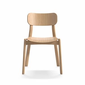 Kiyumi Wood, Chaise en bois sophistique, empilable