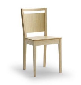 TREVISO, Chaise moderne en bois de frne