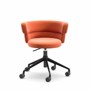 Dam HO, Fauteuil de bureau  domicile, pivotant sur roues