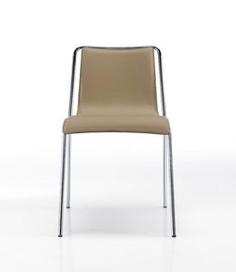 Air, Chaise en cuir, au design essentiel
