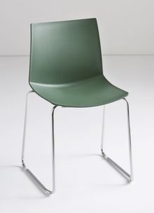 Kanvas ST, Faites glisser chaise empilable, techno-shell