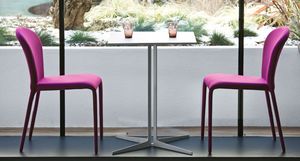 Soffio S ST, Chaise design minimaliste en mtal htel de luxe