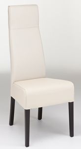 ALDO, Chaise en bois avec dossier haut, idal pour les restaurants