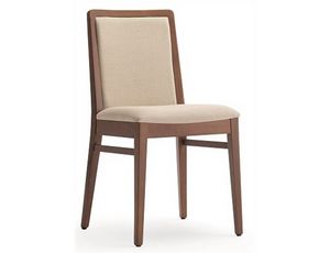 Godiva-S1, Chaise de salle à manger, peut être tapissé avec le tissu de client