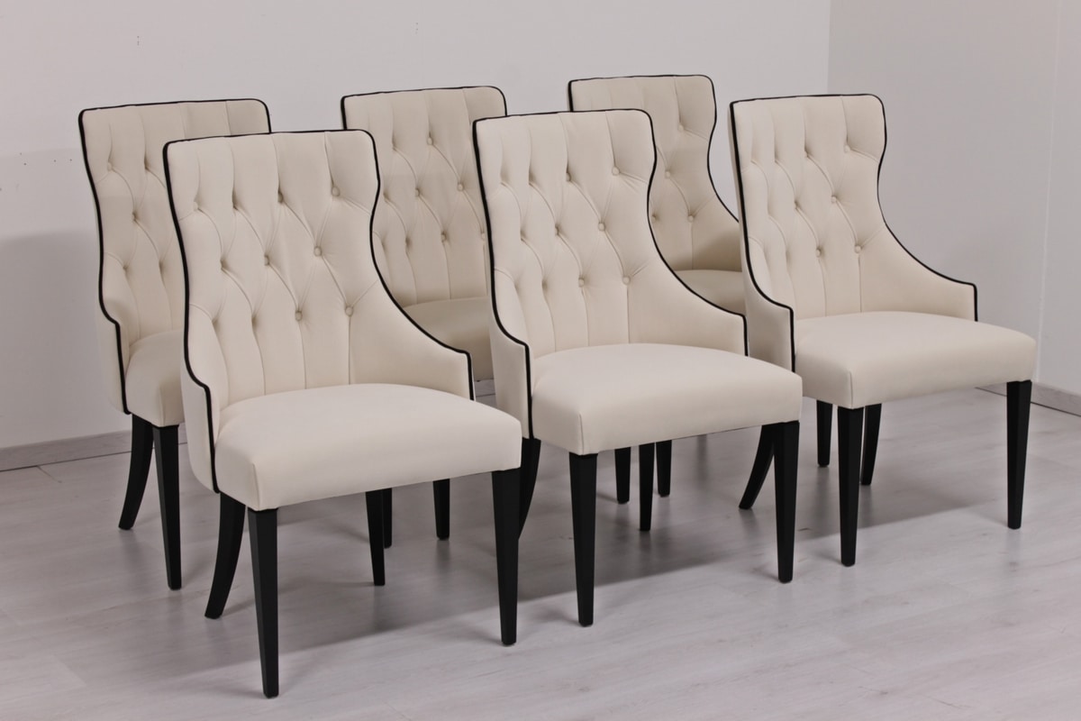 Chaise haute pour poupons - Florence bois gris tissu vert - Barrutoys