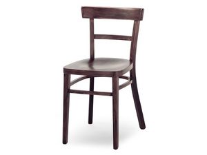 A4, Chaise en bois sans accoudoirs, pour les bars et restaurants