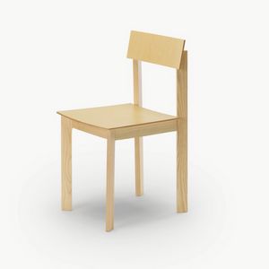 Candid, Chaise en bois au design raffiné