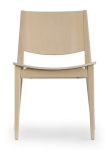 Rosa wood, Chaise en bois avec un design simple