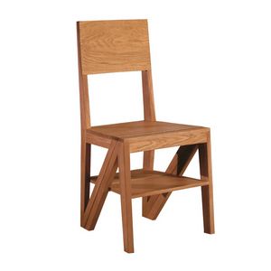 Scala 5268/F, Chaise en bois transformable en escabeau