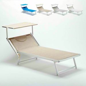 Maxi chaise longue Grande Italia  GI100TEX, Lit de plage, de grandes dimensions, king size