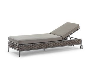 Managua chaise longue, Chaise longue extrieur, avec tissage de corde