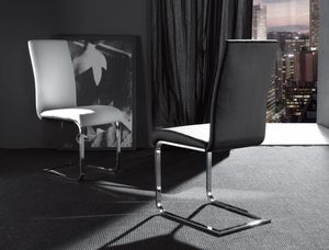 Art. 299 Kant, Chaise avec pitement luge en mtal, rembourr