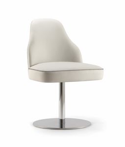 CHICAGO SIDE CHAIR 015 S F, Chaise avec base de disque