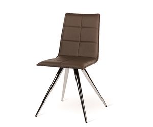 Iris-M, Chaise moderne avec base en mtal