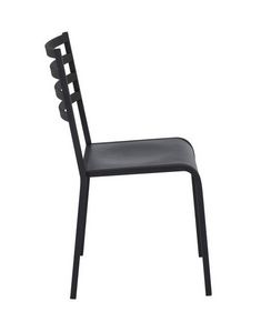 Art.Macrì Indoor chaise, Chaise en métal pour la maison et le contrat utilisation