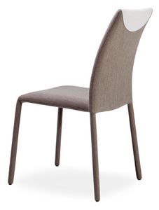 Bijou, Chaise empilable entirement rembourre