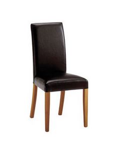 C03, Chaise en bois moderne, rembourré, pour les salles de réunion