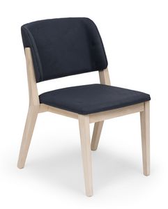 Carmen, Chaise en bois moderne