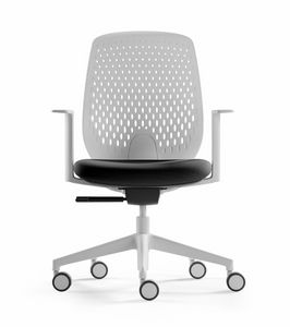Key Smart, Chaise de bureau avec dossier ergonomique micro-perforé