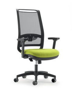 UF 328 / B, Chaise de bureau avec dossier en filet