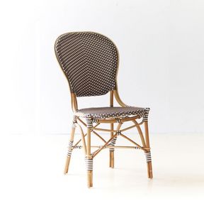 Paris - Ines S, Chaise en osier, avec coussin, pour les cafs et les bars