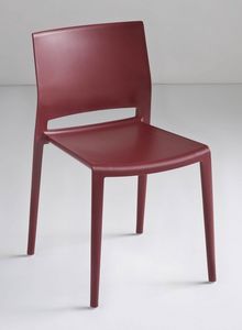 Bakhita, Polymère Chaise design, robuste et durable