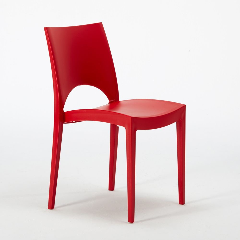 Chaise moderne d'extérieur / d'intérieur en polypropylène fabriquée en  Italie, Peia
