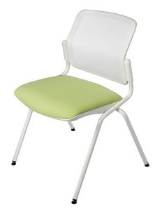 NESTING DELFINET 073, Chaise en mtal, sige rembourr, pour les salles de runion