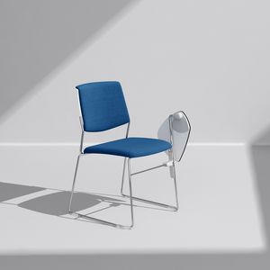 ZERO9 FILO, Chaise empilable, avec une structure lgre et lgante