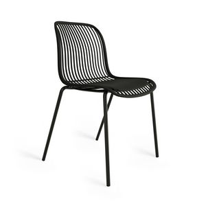 Art. 023 Madrid, Chaise en m�tal et polypropyl�ne, empilable, �galement pour l'ext�rieur