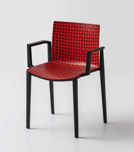 Clipperton Blend B, Chaise empilable avec texture en relief