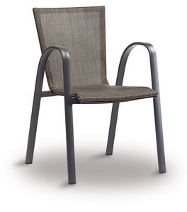 PL 467, Chaise en aluminium et textilne, pour les bars et restaurants