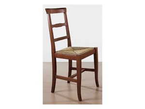 138, Chaise solide dans un style rustique, simple et confortable