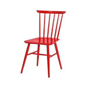 Kentucky, Chaise en bois avec dossier à lattes verticales