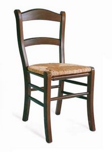 Savoia, Chaise rustique avec assise en paille