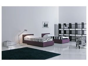 Kid bedroom Mia - Liberi 03, Mobilier de chambre pour deux enfants, style contemporain