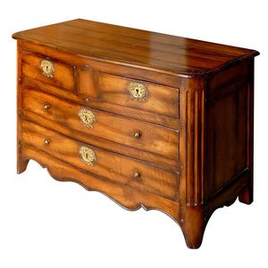 Basilico RA.0727, Commode en noyer avec quatre tiroirs