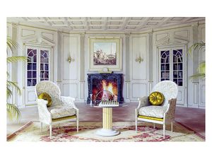 Boiserie Versailles living room, Boiserie avec des panneaux de bois pour salons de style classique