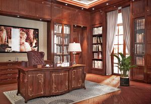 Incanto Studio Comp. 2, Boiserie biblioth�que des bureaux