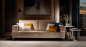AMBRA sofa, Canap modulable aux formes rigoureuses